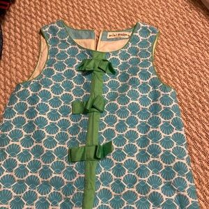 MINI - Boden ,kids,  size 11-12, shell dress, green and blue , sleeveless